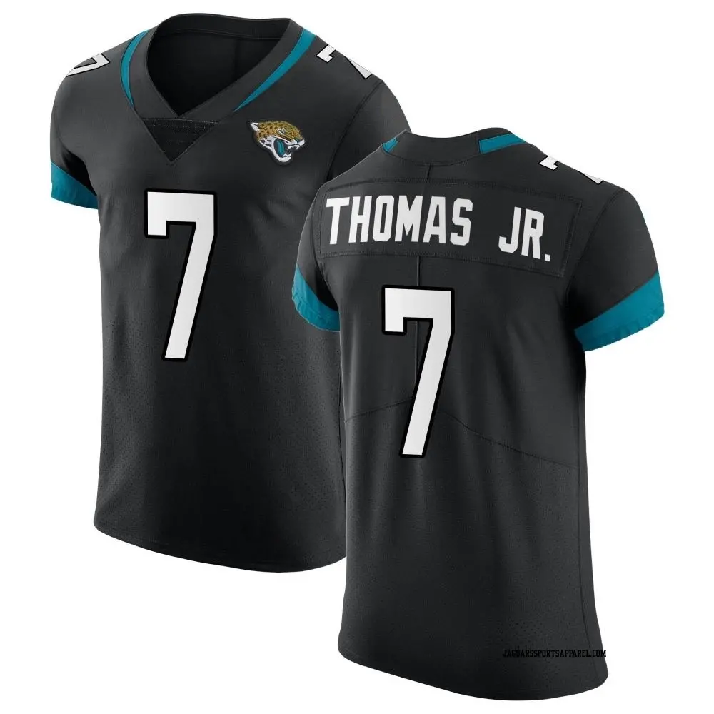 Elite Black Men's Brian Thomas Jr. Jacksonville Jaguars Vapor Untouchable Jersey