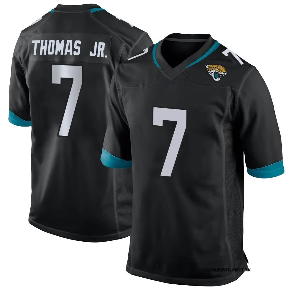 Game Black Youth Brian Thomas Jr. Jacksonville Jaguars Jersey