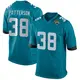 Game Teal Men's Riley Patterson Jacksonville Jaguars Jersey