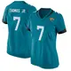 Game Teal Women's Brian Thomas Jr. Jacksonville Jaguars Jersey