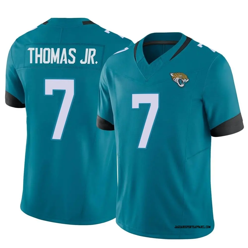 Limited Teal Youth Brian Thomas Jr. Jacksonville Jaguars Vapor F.U.S.E. Jersey